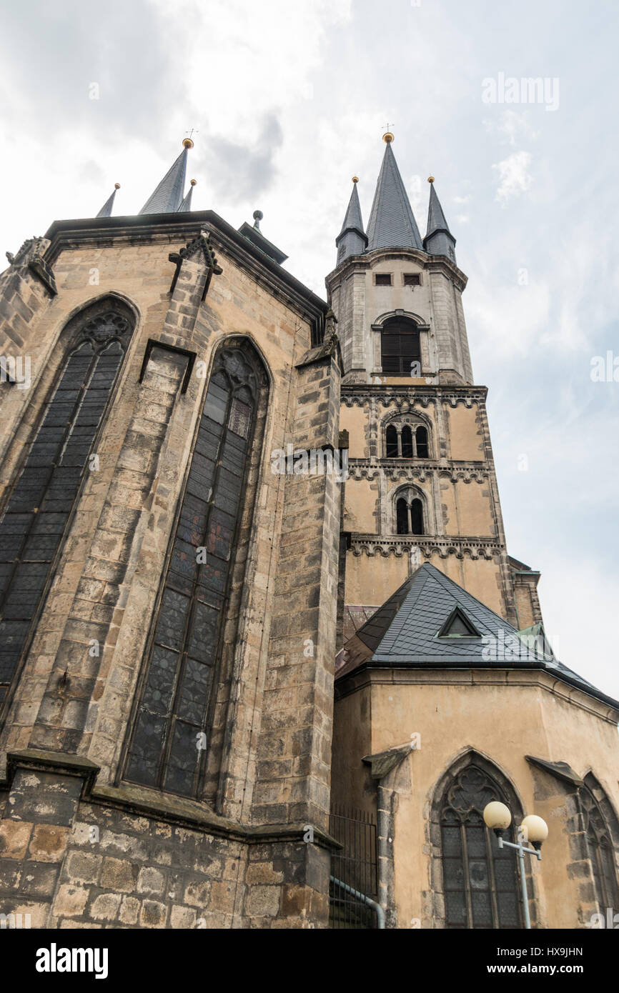 Chiesa di San Nicola in Cheb, Repubblica Ceca Foto Stock