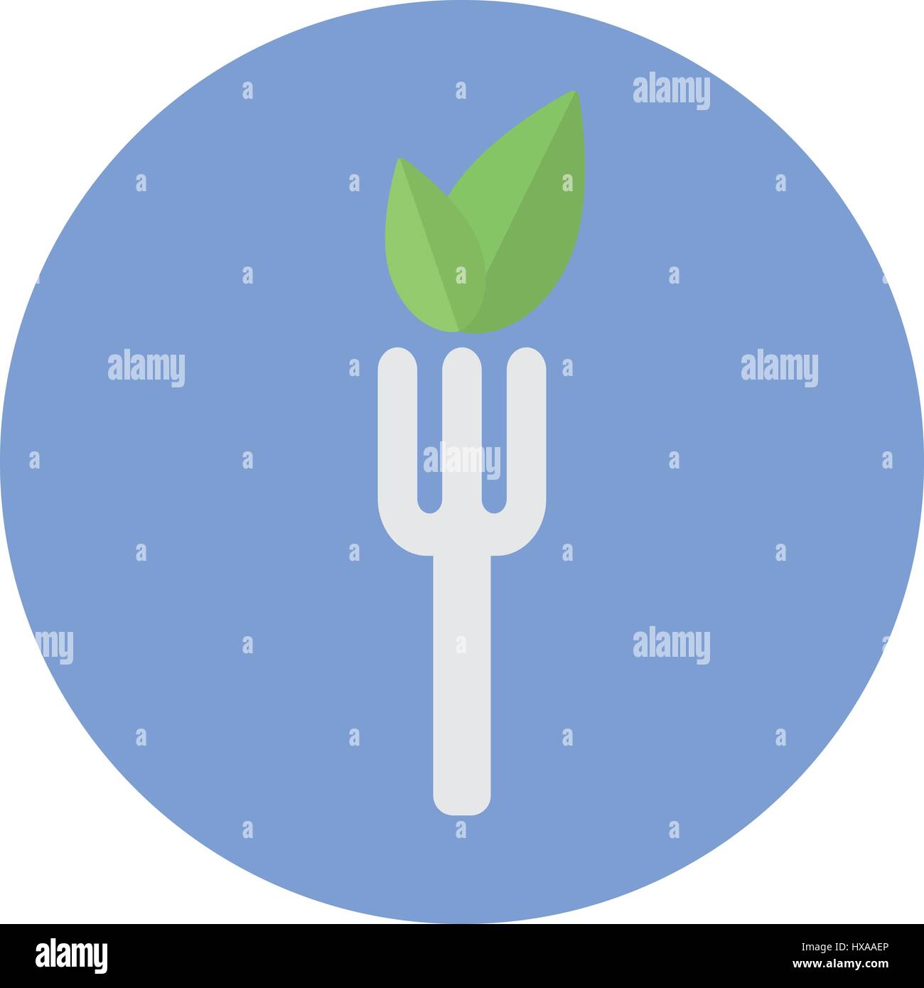 Cibo vegetariano icona Illustrazione Vettoriale