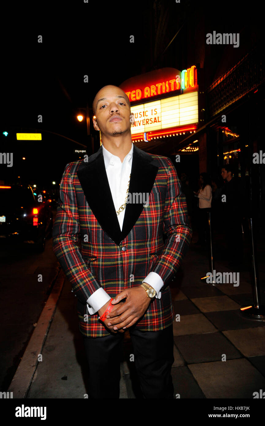 Mars 1500 assiste la Universal Music Group GRAMMY Afterparty presso l'Hotel Ace su gennaio 26, 2014 a Los Angeles, California. Foto Stock