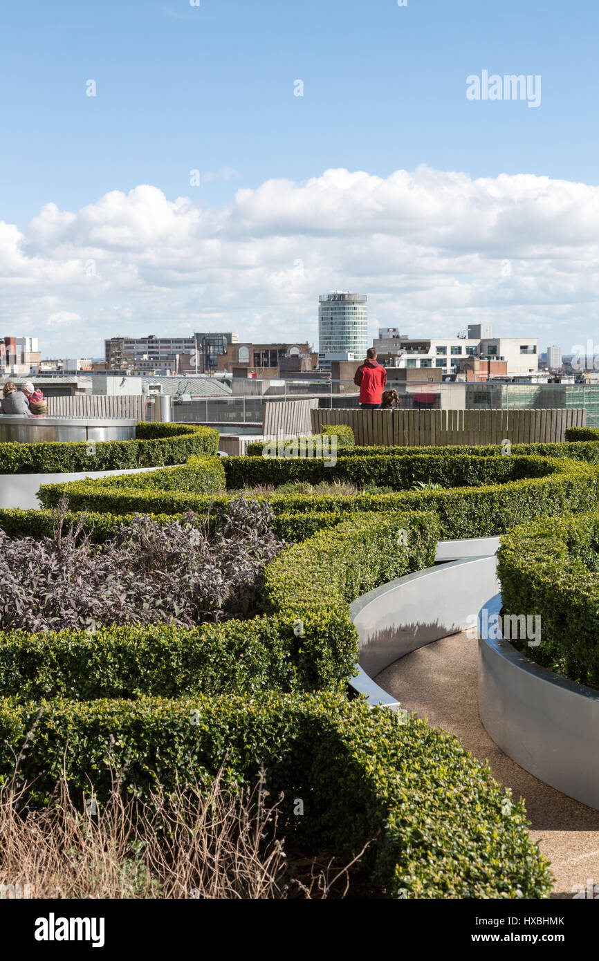 Biblioteca di Birmingham, Centenary Square, Birmingham, Regno Unito Foto Stock