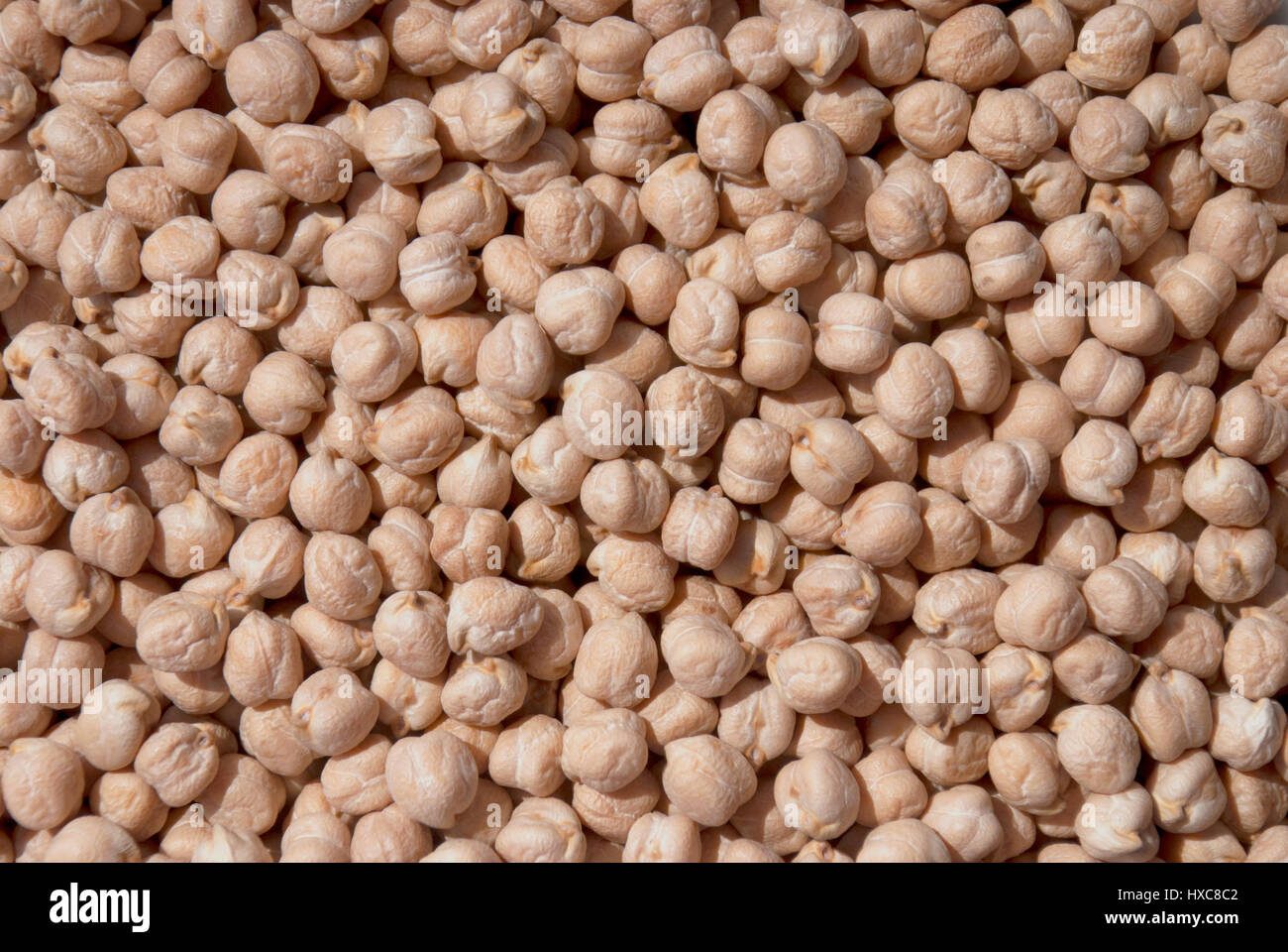 I ceci per gli sfondi texture industria alimentare Foto Stock