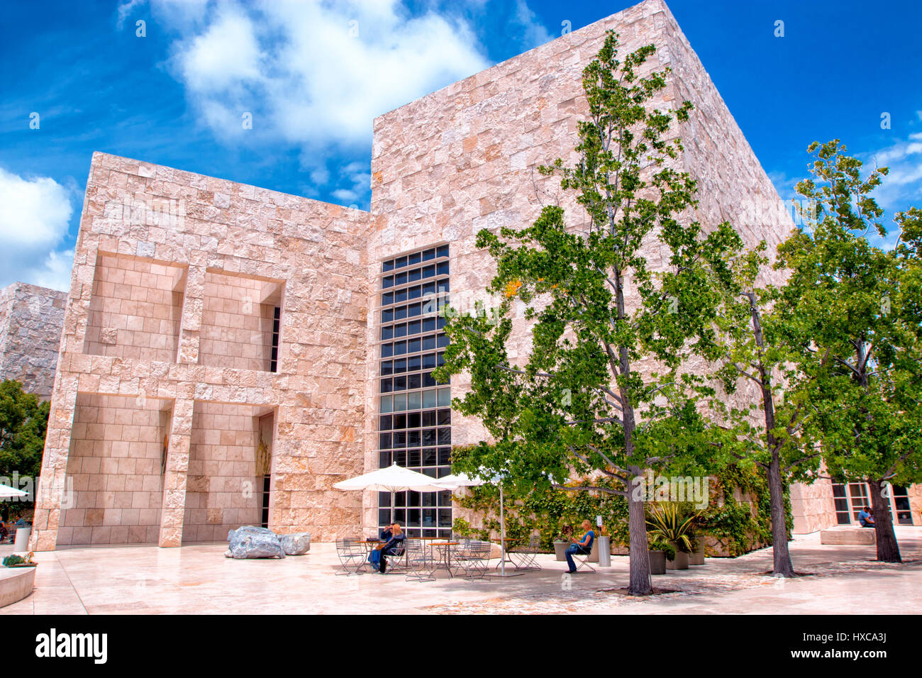 Getty Center di Los Angeles Foto Stock