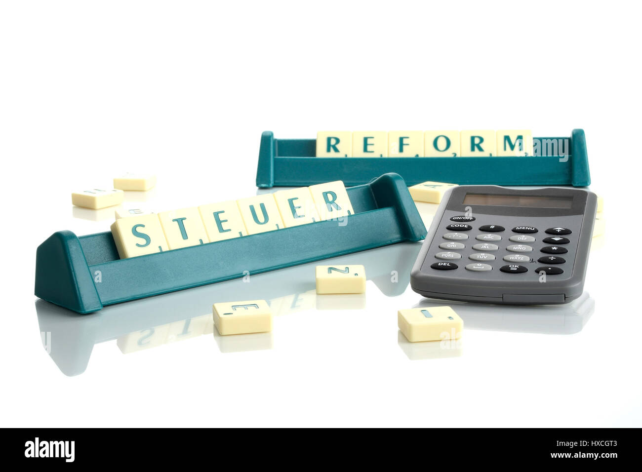 Revisione fiscale, Steuerreform Foto Stock