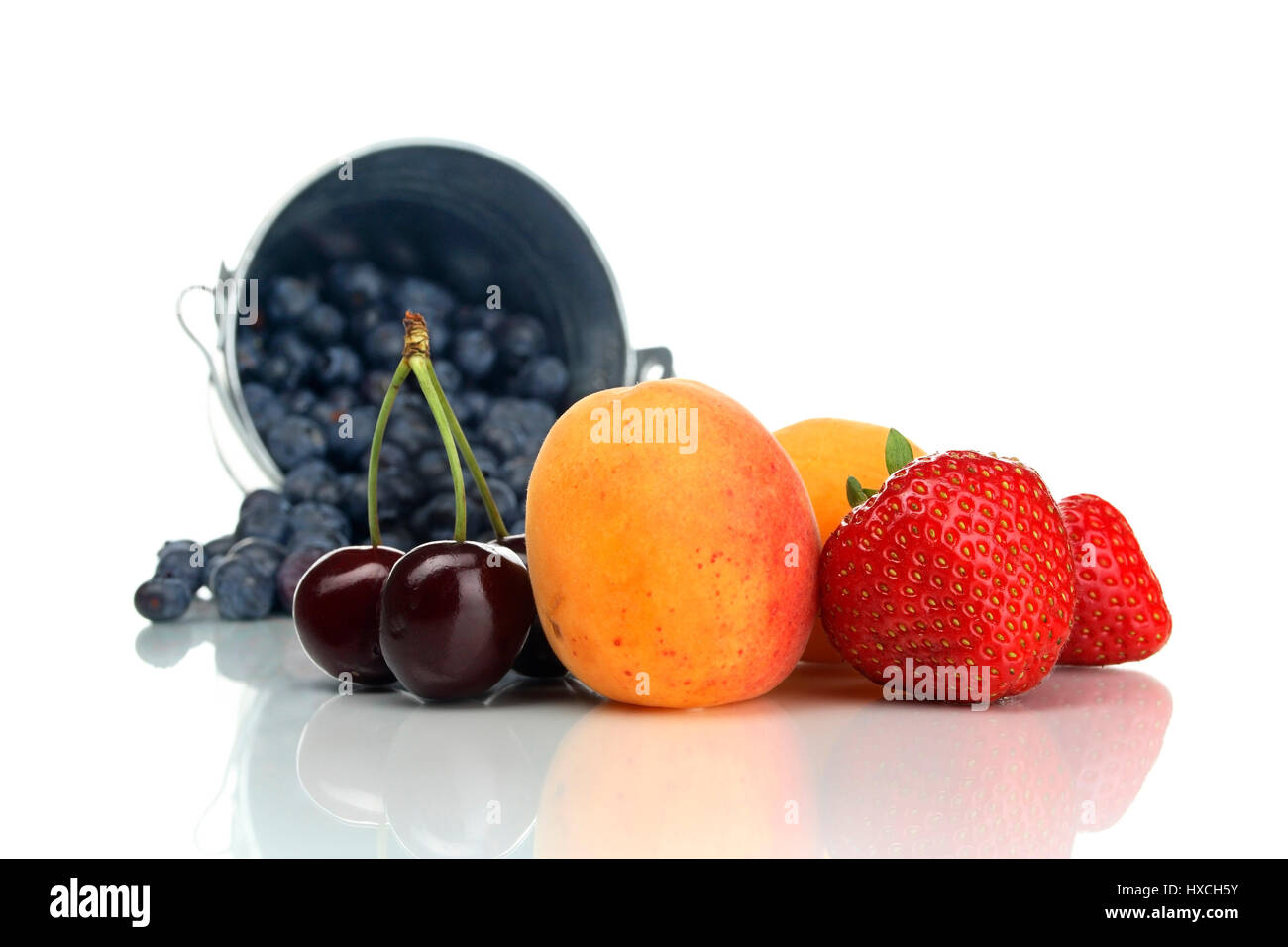 Frutta - frutta, Obst - Fruechte Foto Stock