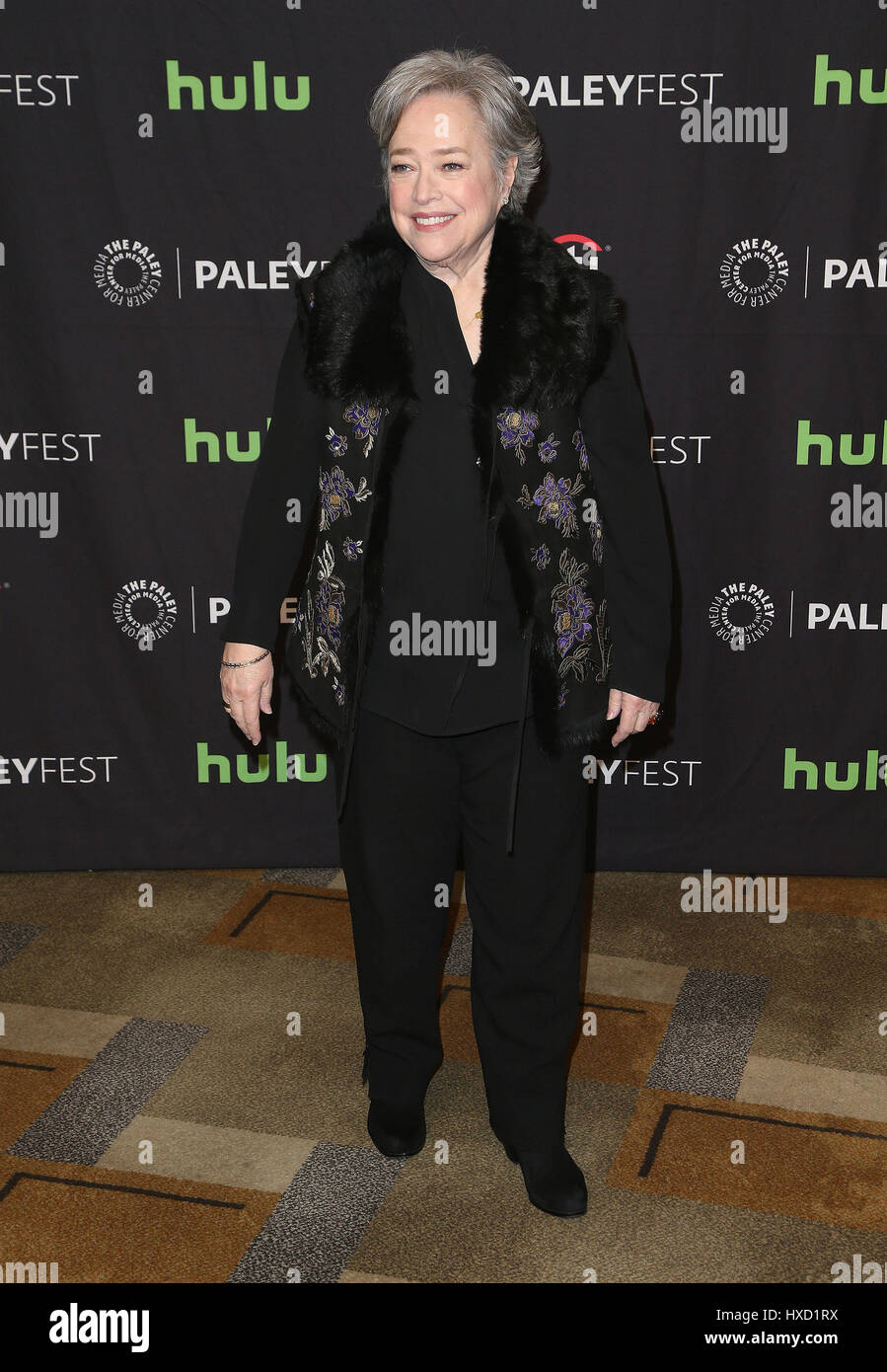 Hollywood, California, USA. 26 Mar, 2017. 26 Marzo 2017 - Hollywood, California - Kathy Bates. Il Paley Centre for Media's 34th PaleyFest annuale di Los Angeles - ''American orrore storia: Roanoke" tenutosi presso il Teatro Dolby. Photo credit: AdMedia Credito: AdMedia/ZUMA filo/Alamy Live News Foto Stock