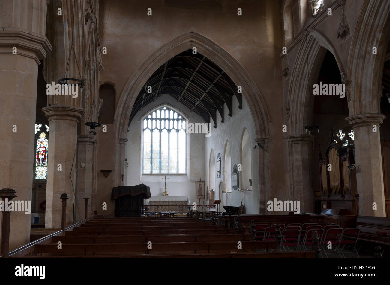 Santa Margherita di Antiochia Chiesa, Cley-next-il-Mare, Norfolk, Inghilterra, Regno Unito Foto Stock