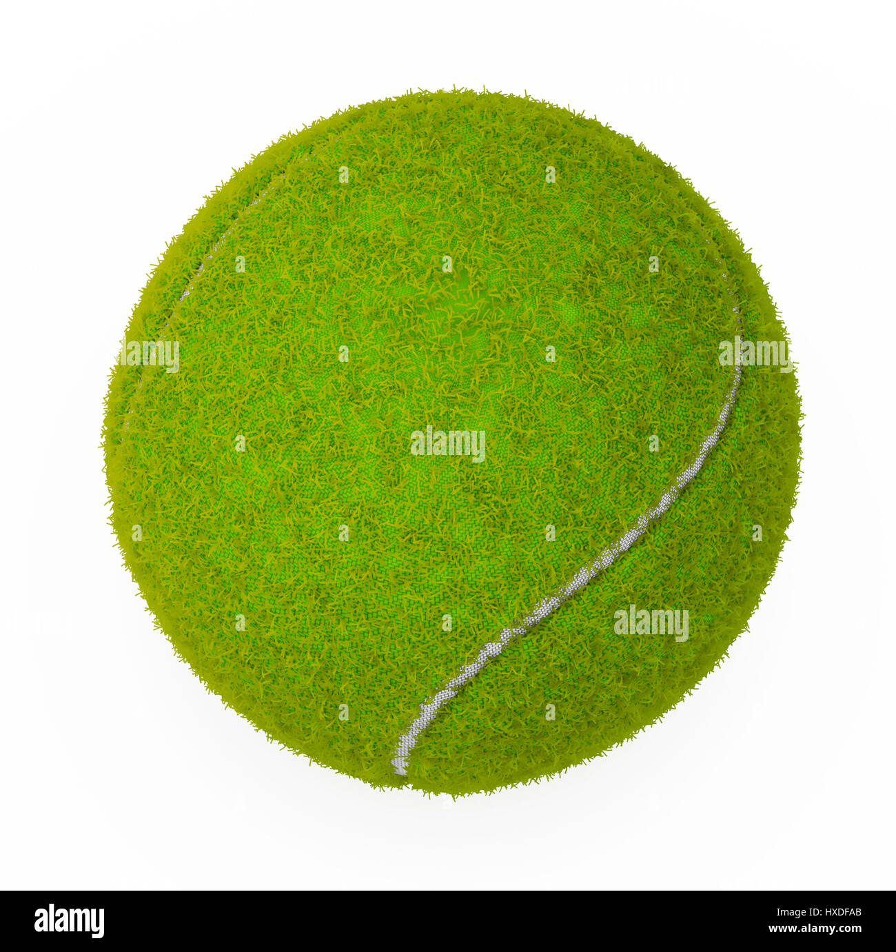 palla da tennis Foto Stock