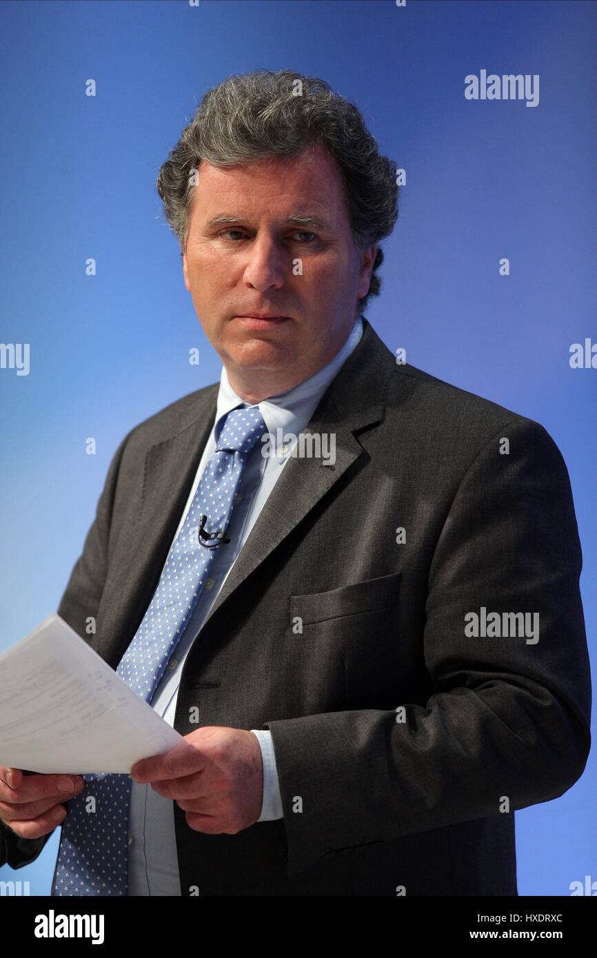 OLIVER LETWIN MP IL MINISTRO PER LA POLITICA DEL GOVERNO 05 ottobre 2011 Manchester Central Manchester Inghilterra England Foto Stock