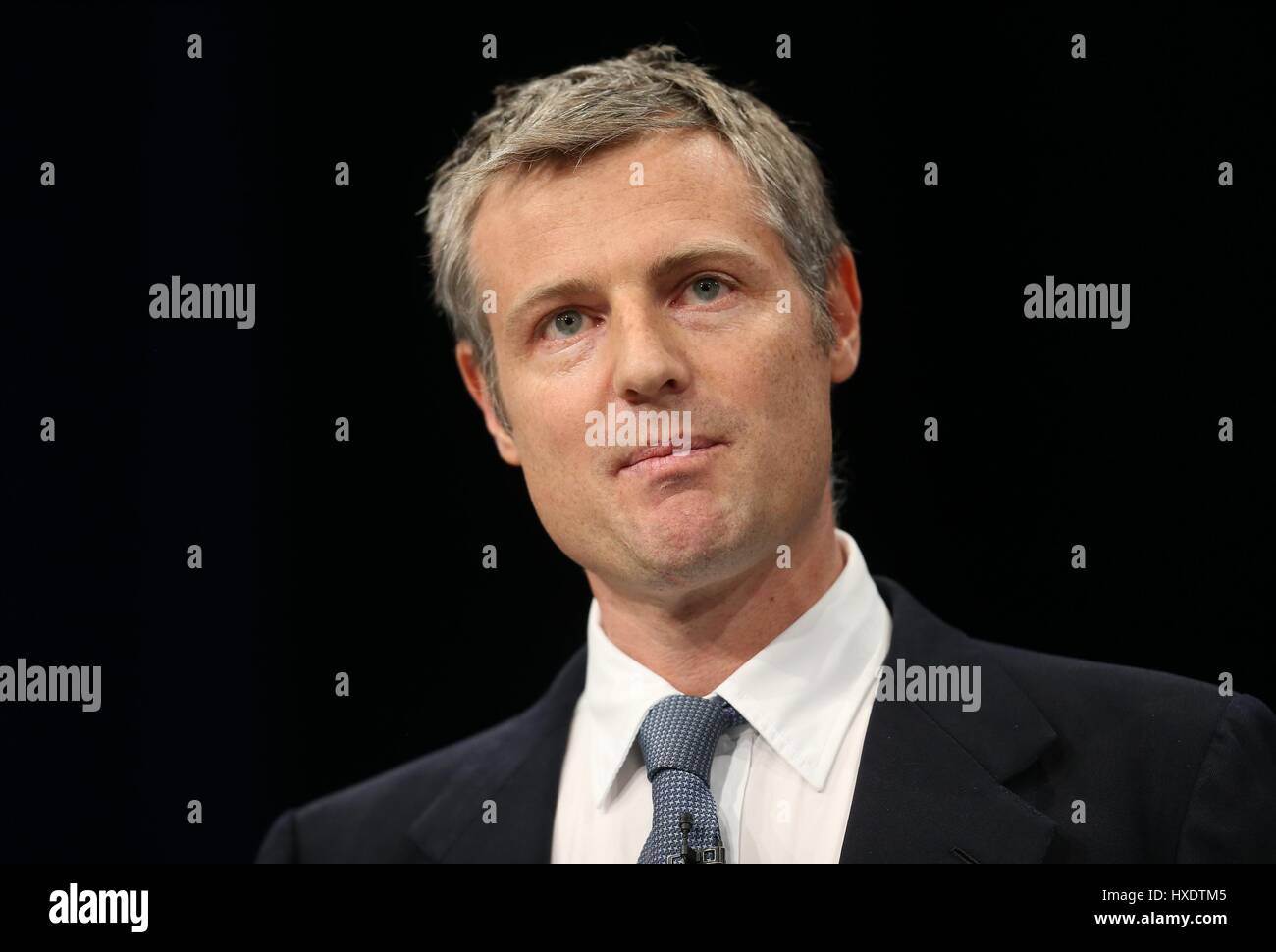 ZAC GOLDSMITH MP partito conservatore 06 ottobre 2015 Manchester Central Manchester Inghilterra England Foto Stock