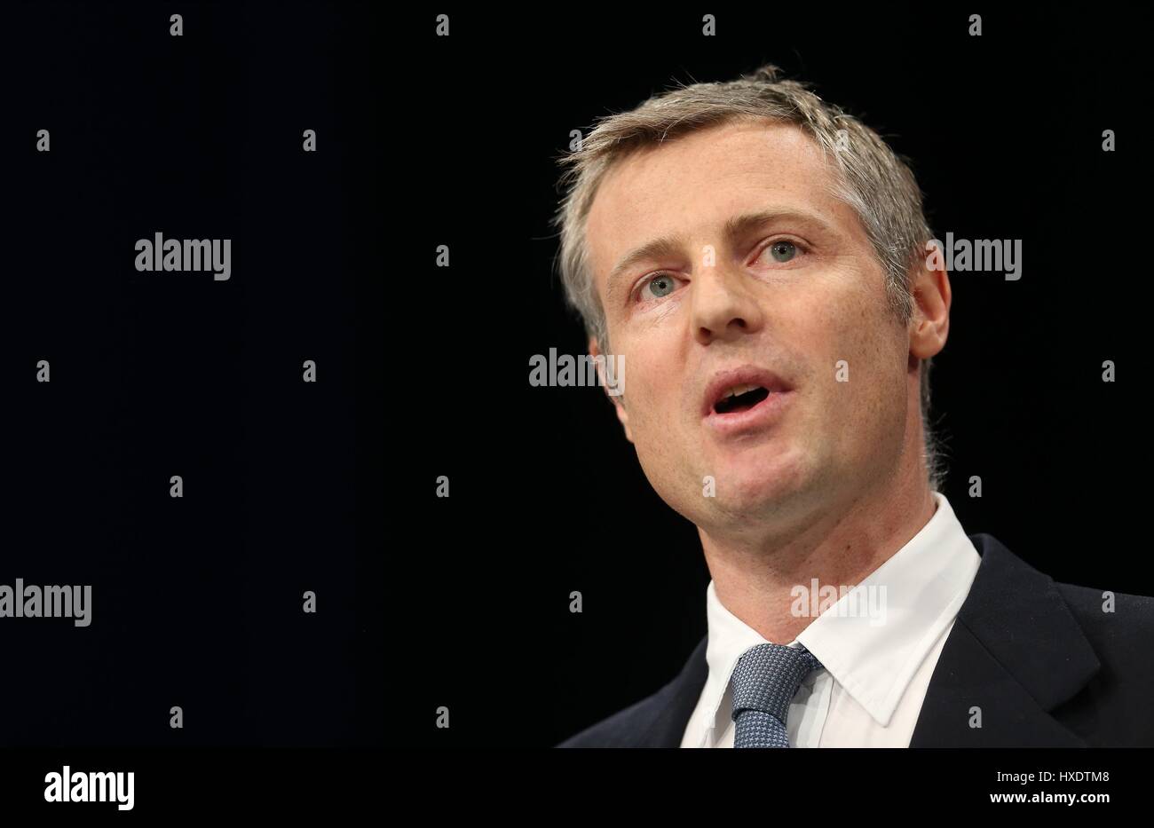 ZAC GOLDSMITH MP partito conservatore 06 ottobre 2015 Manchester Central Manchester Inghilterra England Foto Stock