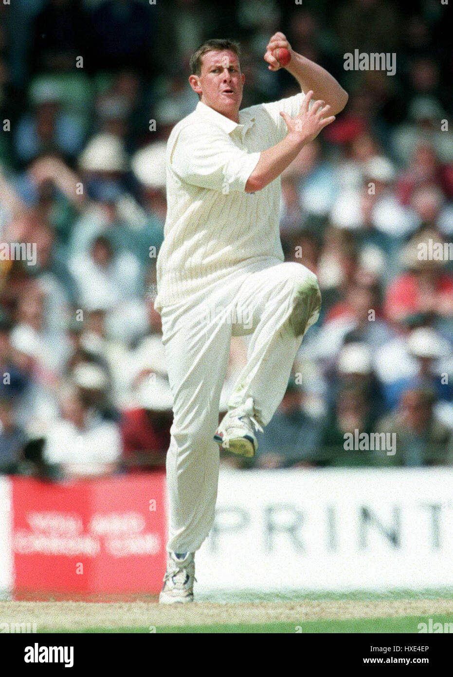 ASHLEY GILES INGHILTERRA & WARWICKSHIRE CCC 29 Maggio 1997 Foto Stock