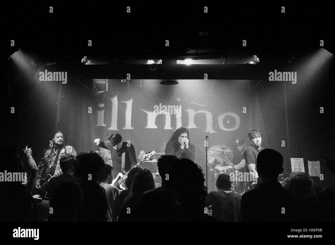 Norwich, Regno Unito. Il 23 marzo 2017. American metal band Ill Niño ha messo in evidenza un concerto presso il lungomare molto ad un pubblico ricettivo sul loro "15 anni di Rivoluzione' tour. Pat Bloomfield/Alamy Live News. Foto Stock