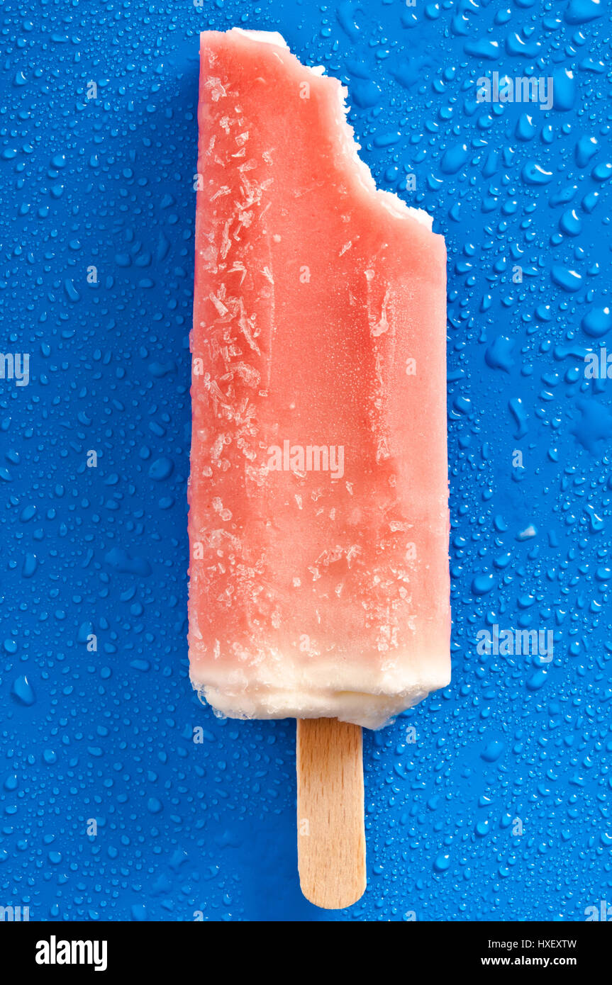 ghiacciolo di frutta Foto Stock
