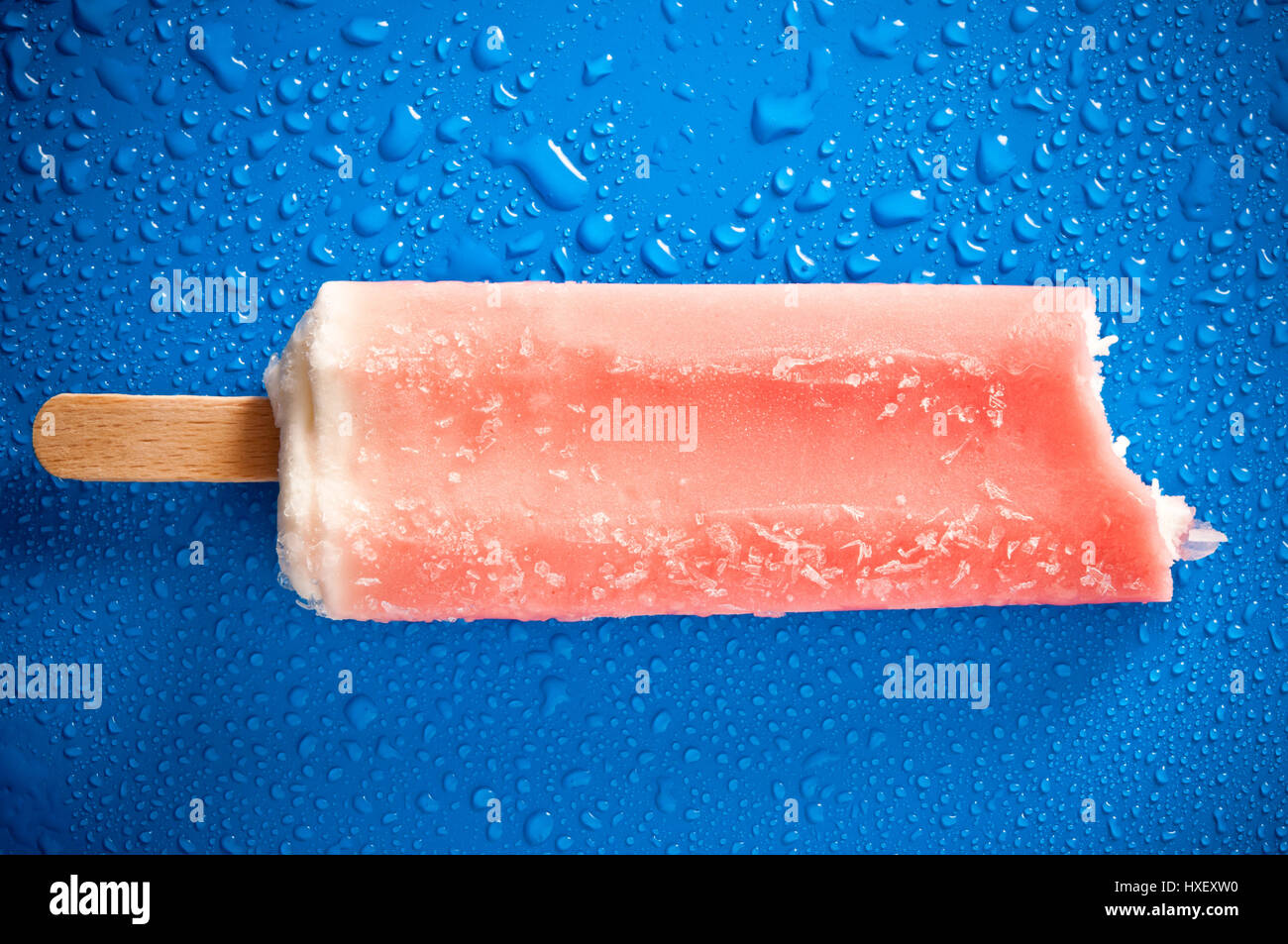 ghiacciolo di frutta Foto Stock