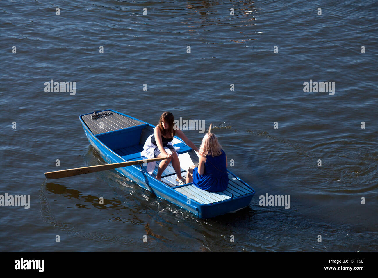 Canotto, Praga, Repubblica Ceca Foto Stock