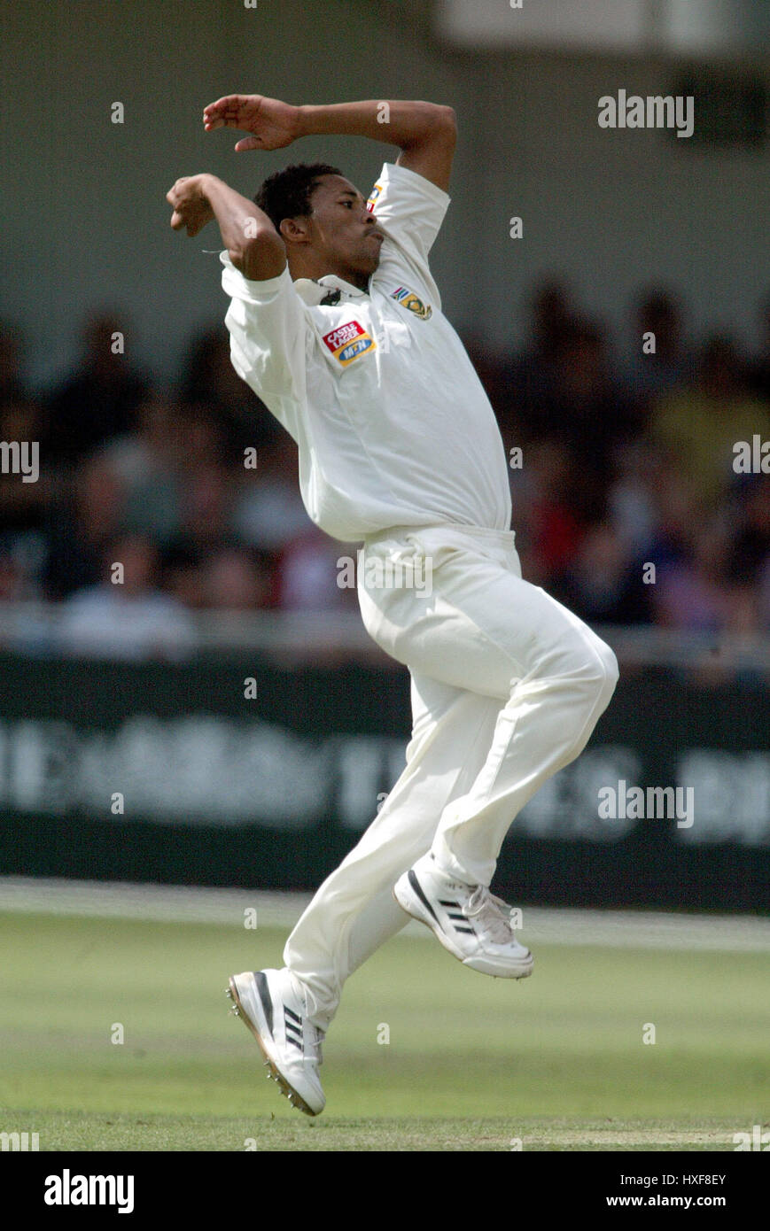 MAKHAYA NTINI SUD AFRICA TRENT BRIDGE NOTTINGHAM INGHILTERRA 14 Agosto 2003 Foto Stock