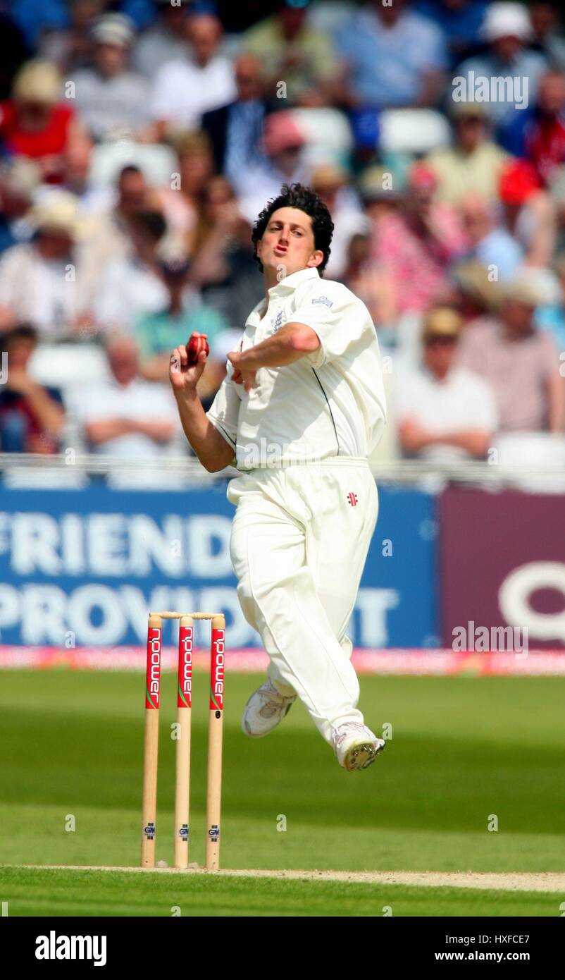 JON LEWIS INGHILTERRA V SRI LANKA 3RD TEST TRENT BRIDGE NOTTINGHAM INGHILTERRA 02 Giugno 2006 Foto Stock