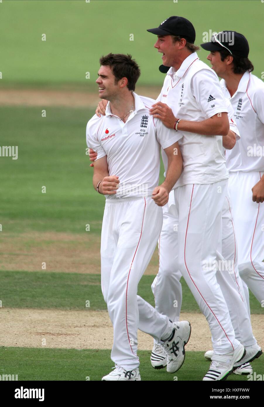 JAMES ANDERSON INGHILTERRA LORDS Londra Inghilterra 17 Luglio 2009 Foto Stock