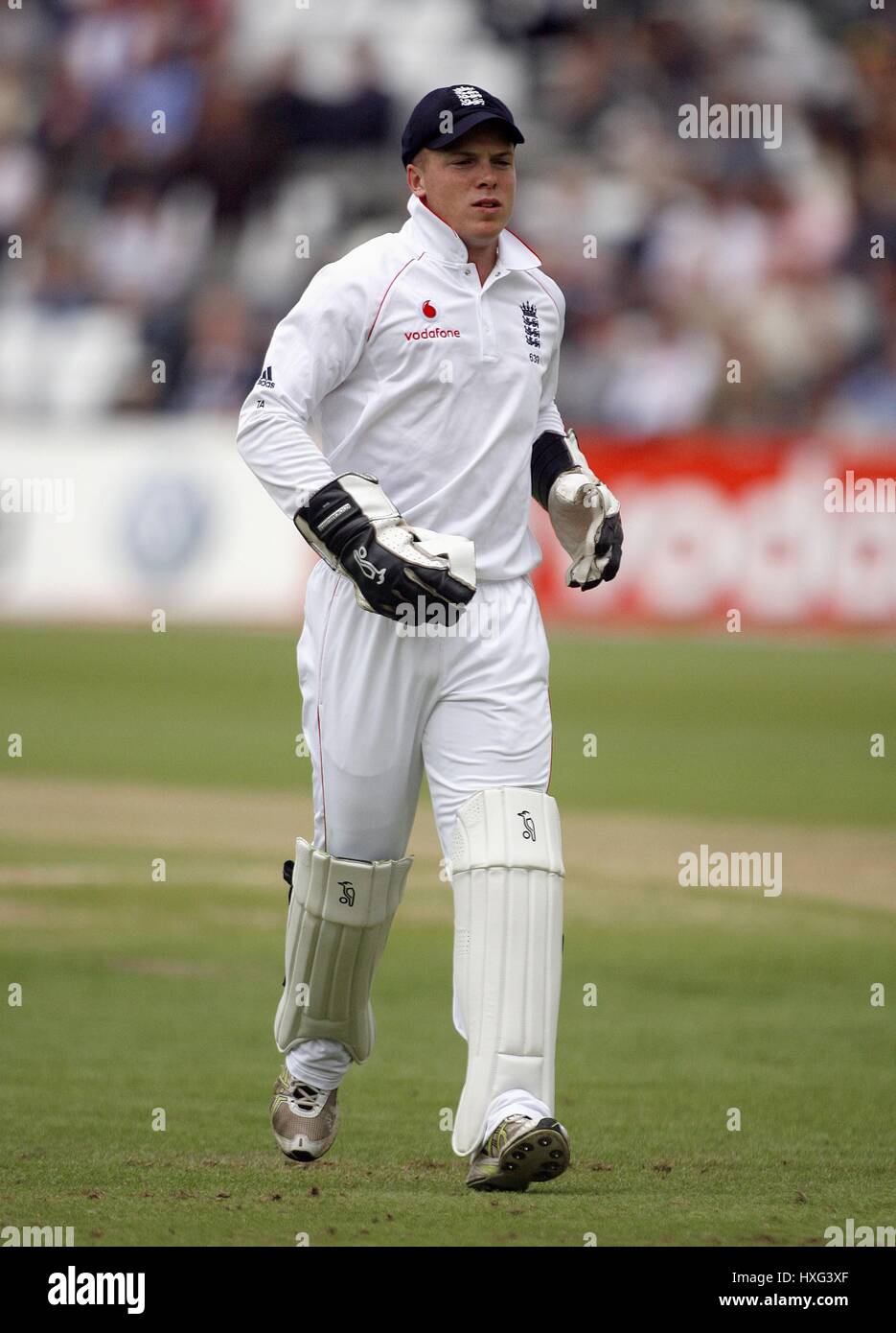 TIM AMBROGIO INGHILTERRA & WARWICKSHIRE CCC TRENT BRIDGE NOTTINGHAM INGHILTERRA 06 Giugno 2008 Foto Stock