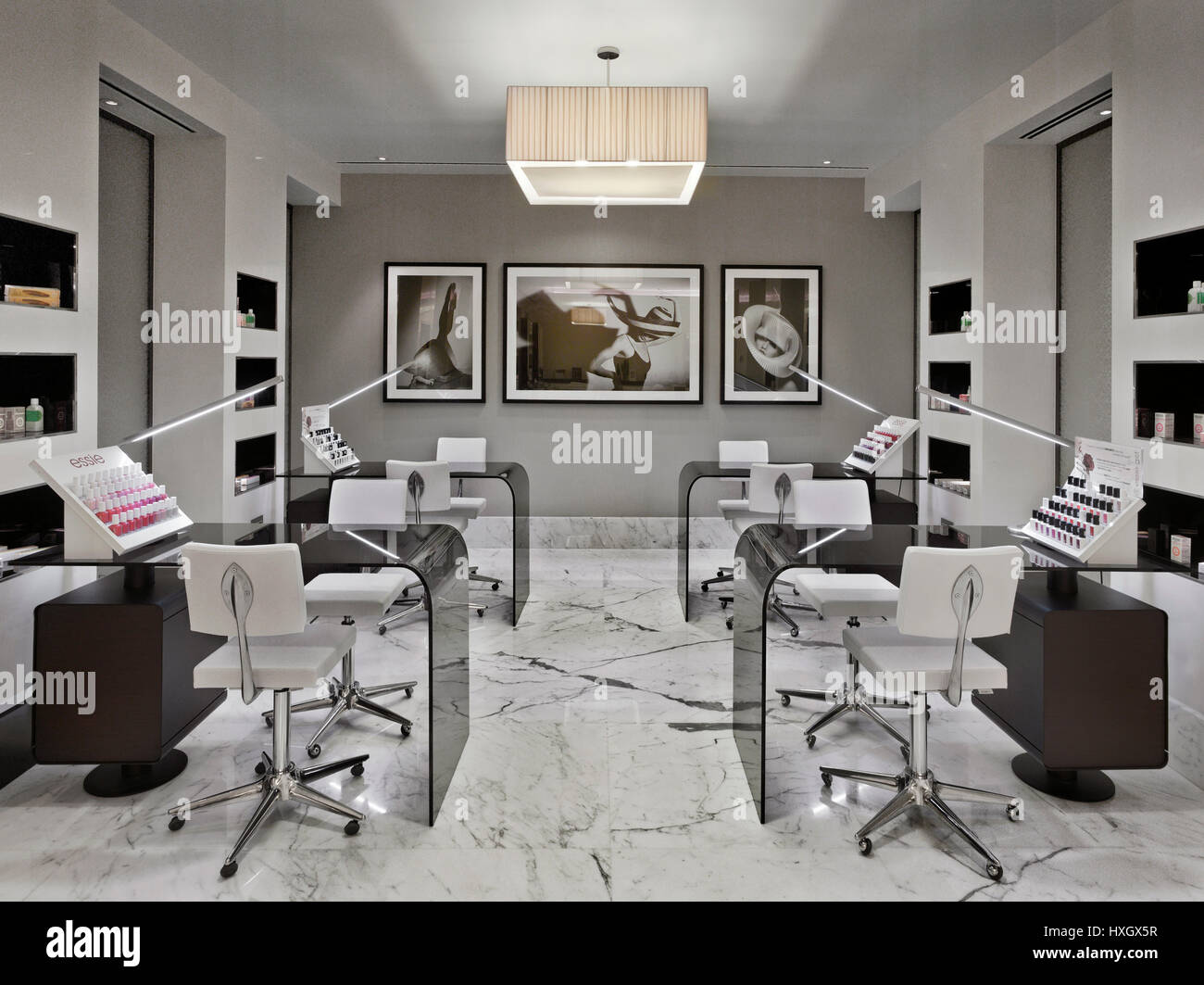 Salone di bellezza in un Hotel di lusso a Mosca Foto Stock