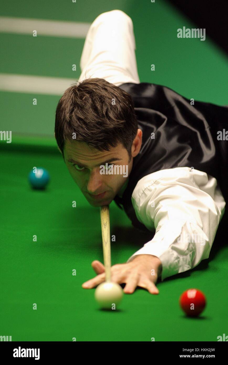 RONNIE O'SULLIVAN 888.COM CAMPIONATI DEL MONDO Crucible Theatre SHEFFIELD Inghilterra 23 aprile 2008 Foto Stock