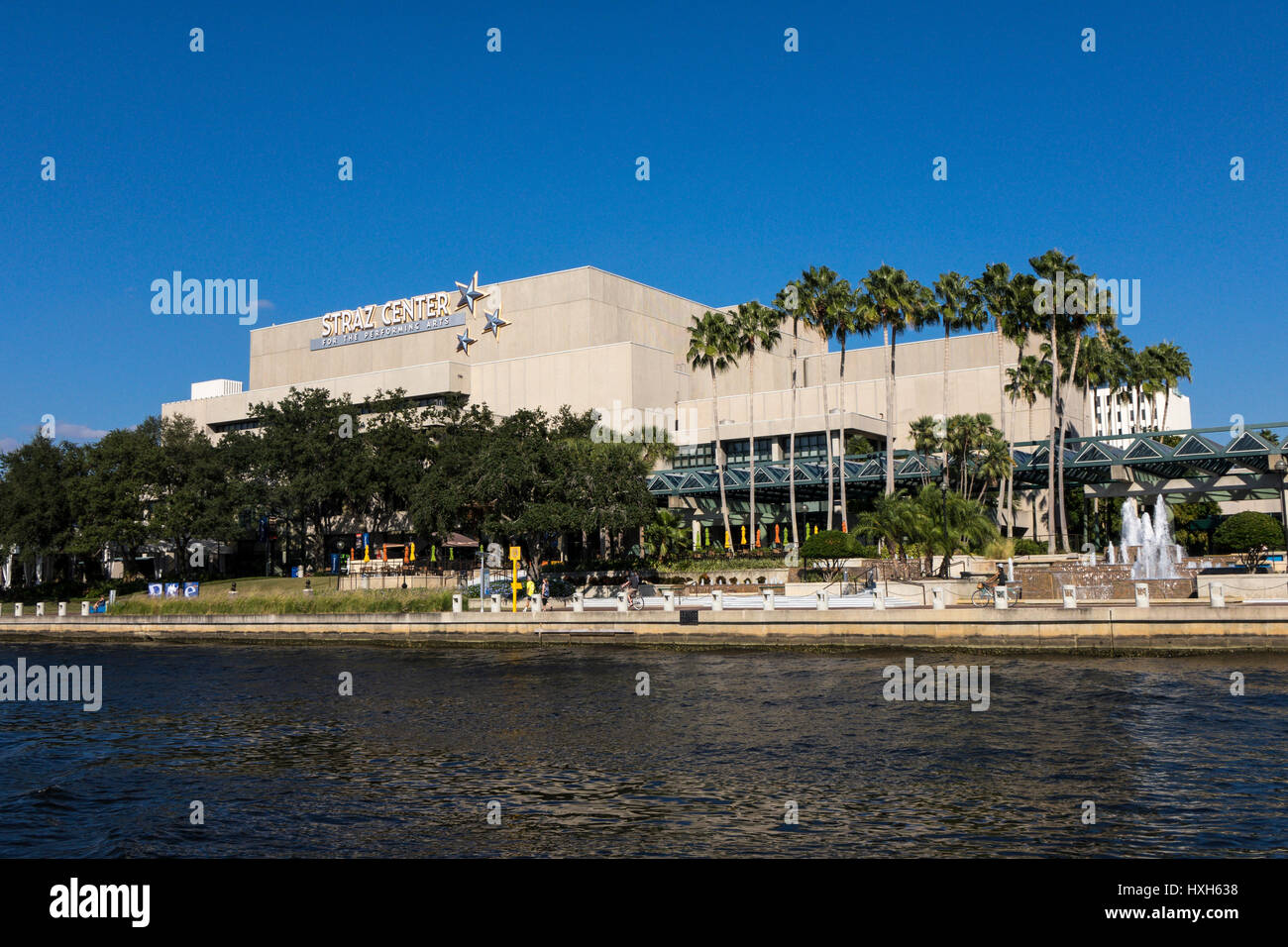 La Straz Centro di Arti dello Spettacolo, Tampa, Florida, Stati Uniti d'America Foto Stock
