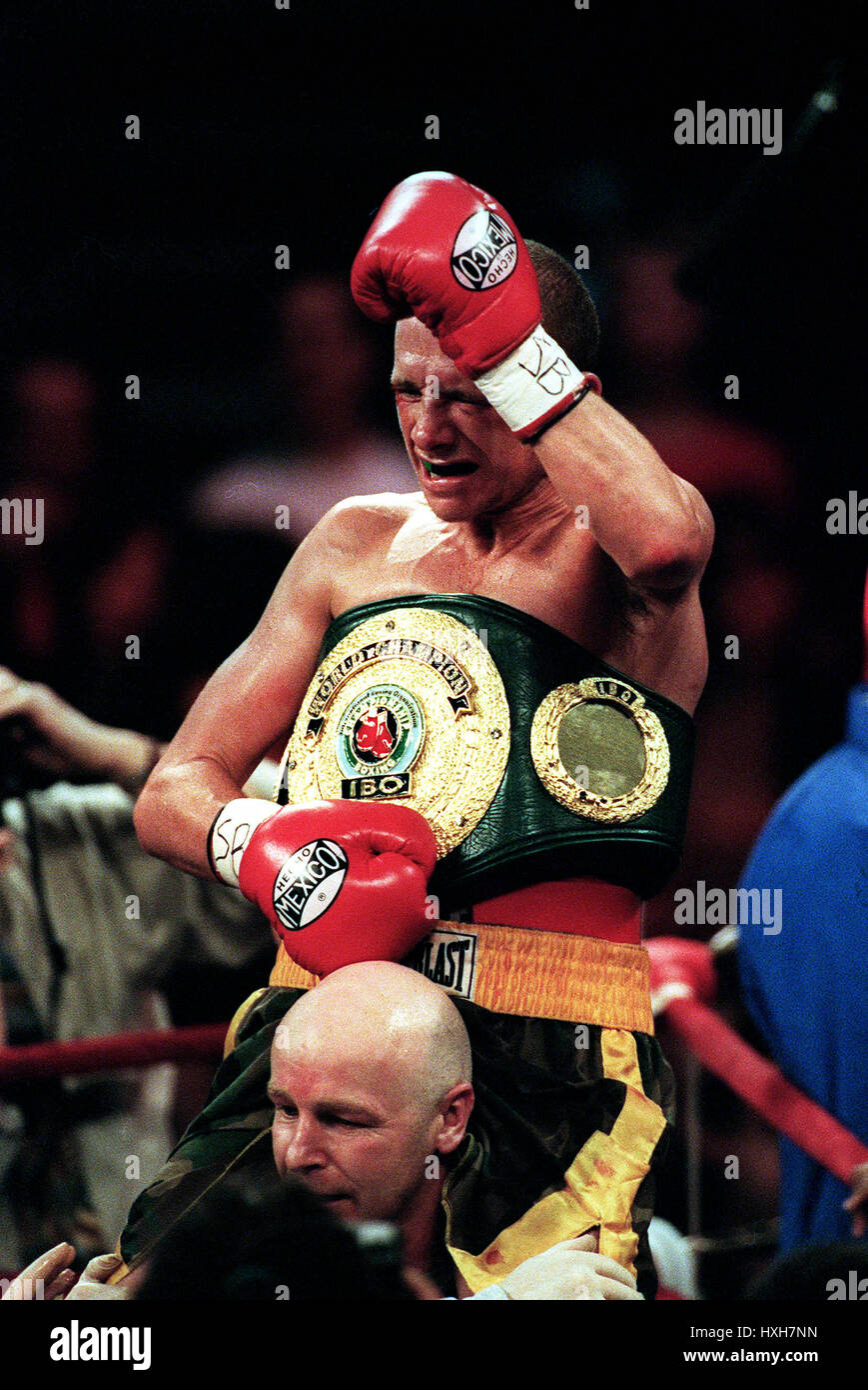 Paolo INGLE V JUNIOR JONES MADDISON SQUARE GARDEN 29 Aprile 2000 Foto Stock