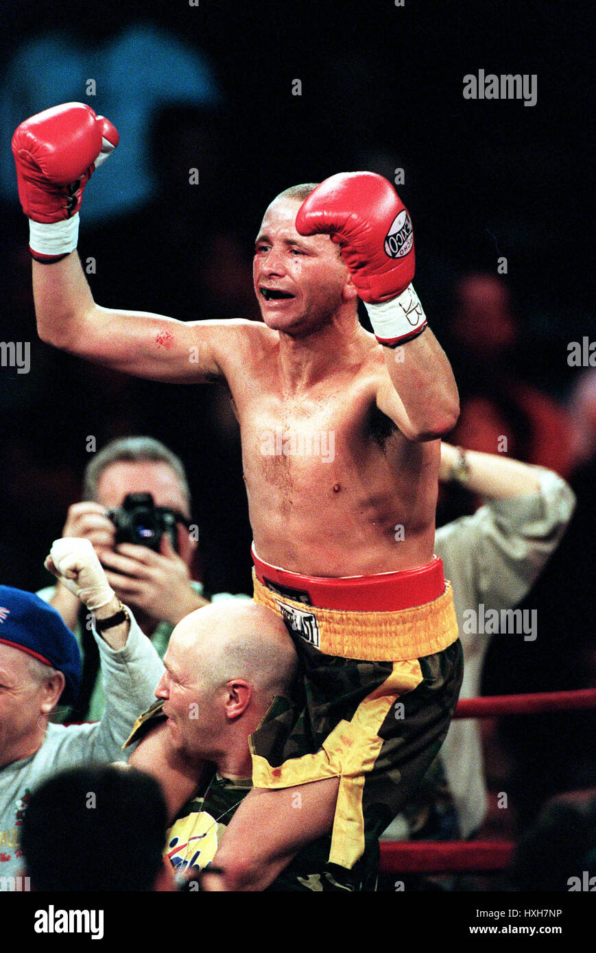 Paolo INGLE V JUNIOR JONES MADDISON SQUARE GARDEN 29 Aprile 2000 Foto Stock