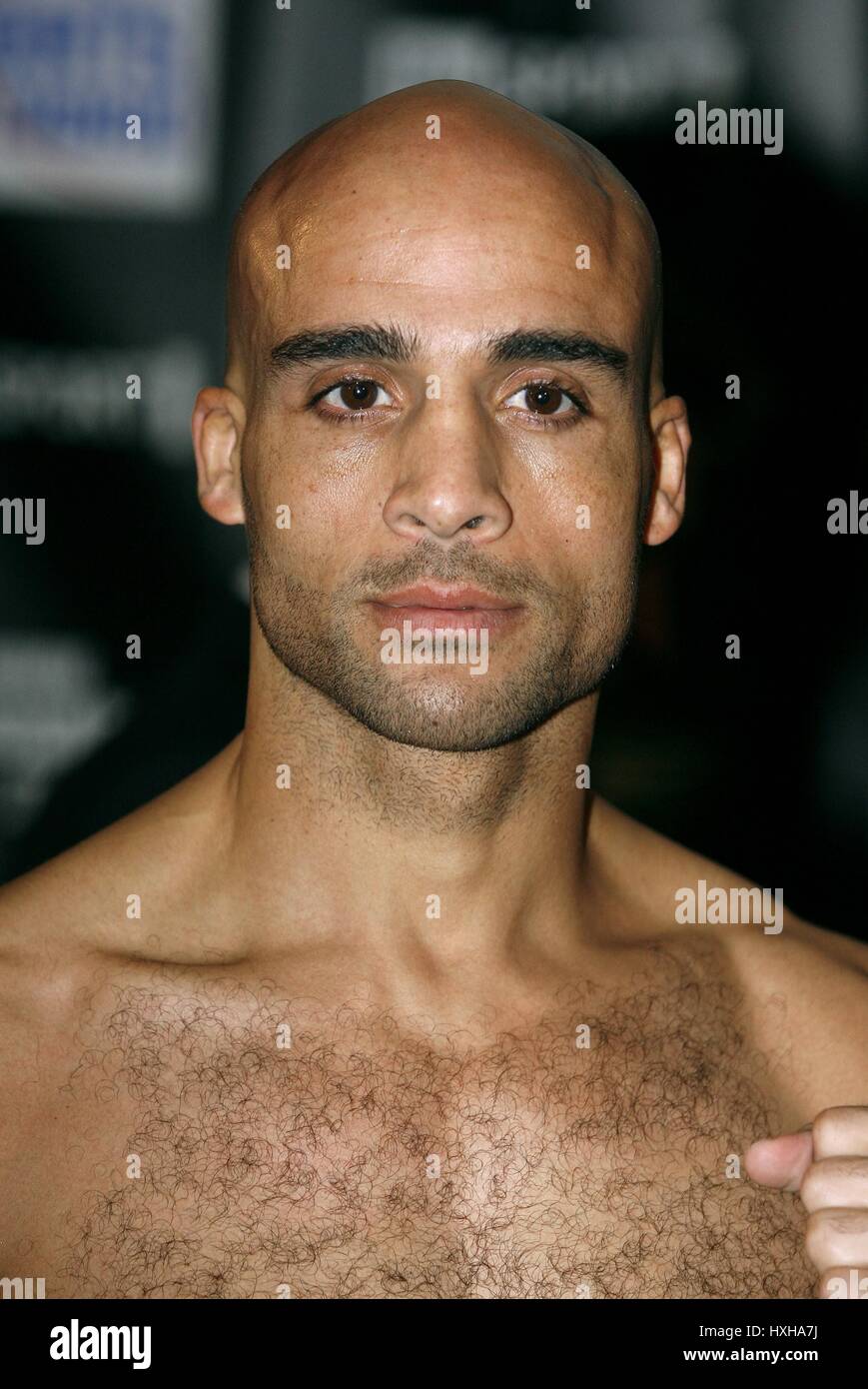 DEAN FRANCESCO Pesi Mediomassimi BOXER BOLTON ARENA Bolton Inghilterra 07 Dicembre 2007 Foto Stock