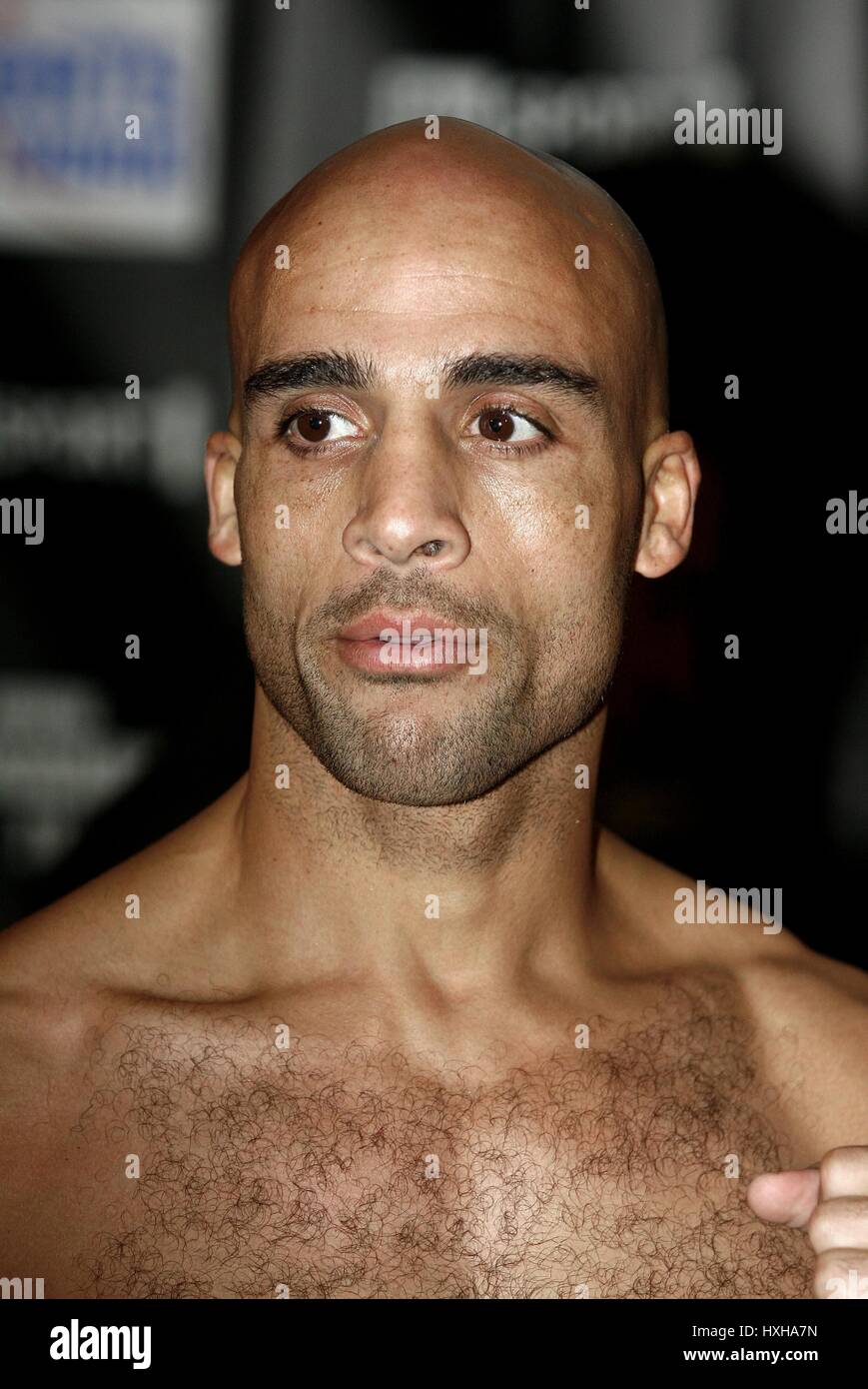 DEAN FRANCESCO Pesi Mediomassimi BOXER BOLTON ARENA Bolton Inghilterra 07 Dicembre 2007 Foto Stock