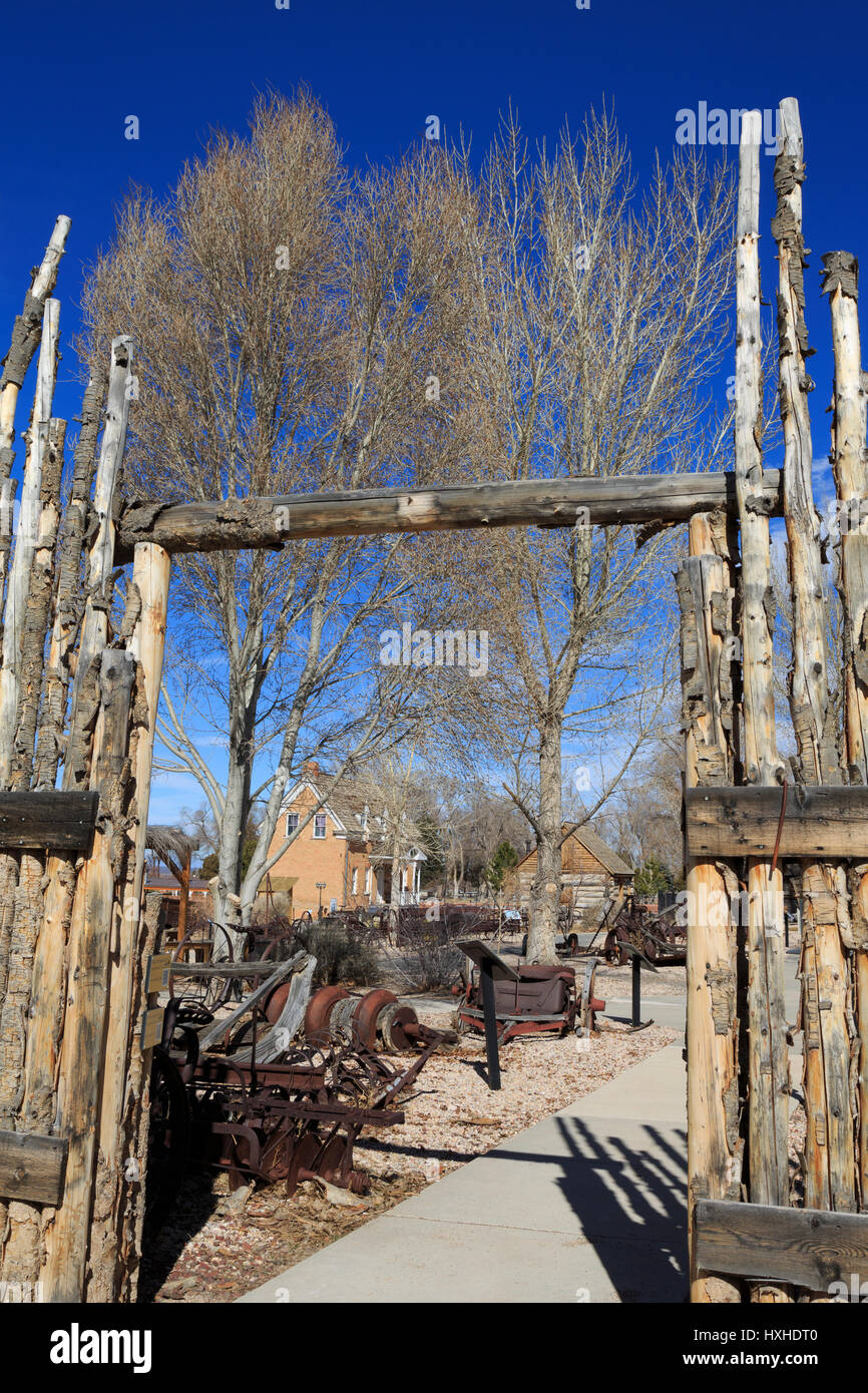 Frontiera Homestead State Park, Cedar City, Utah, Stati Uniti d'America Foto Stock