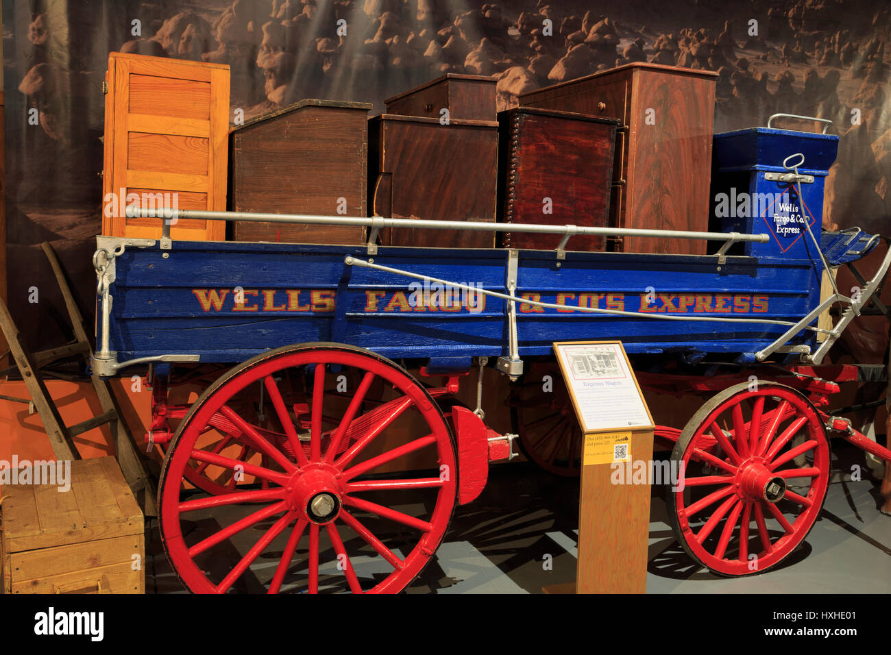 Frontiera Homestead State Park, Cedar City, Utah, Stati Uniti d'America Foto Stock