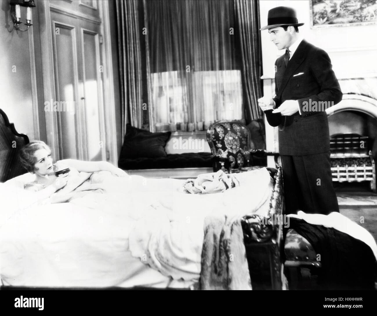 BEBE DANIELS, Ricardo Cortez, il Maltese Falcon , 1931 Foto Stock