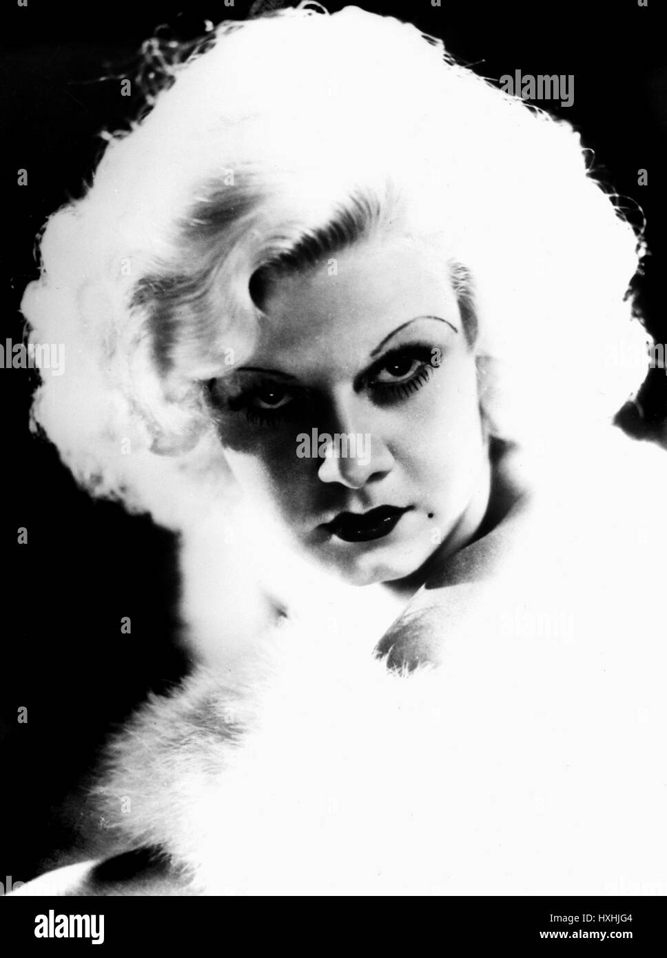 JEAN HARLOW cena alle otto (1933) Foto Stock