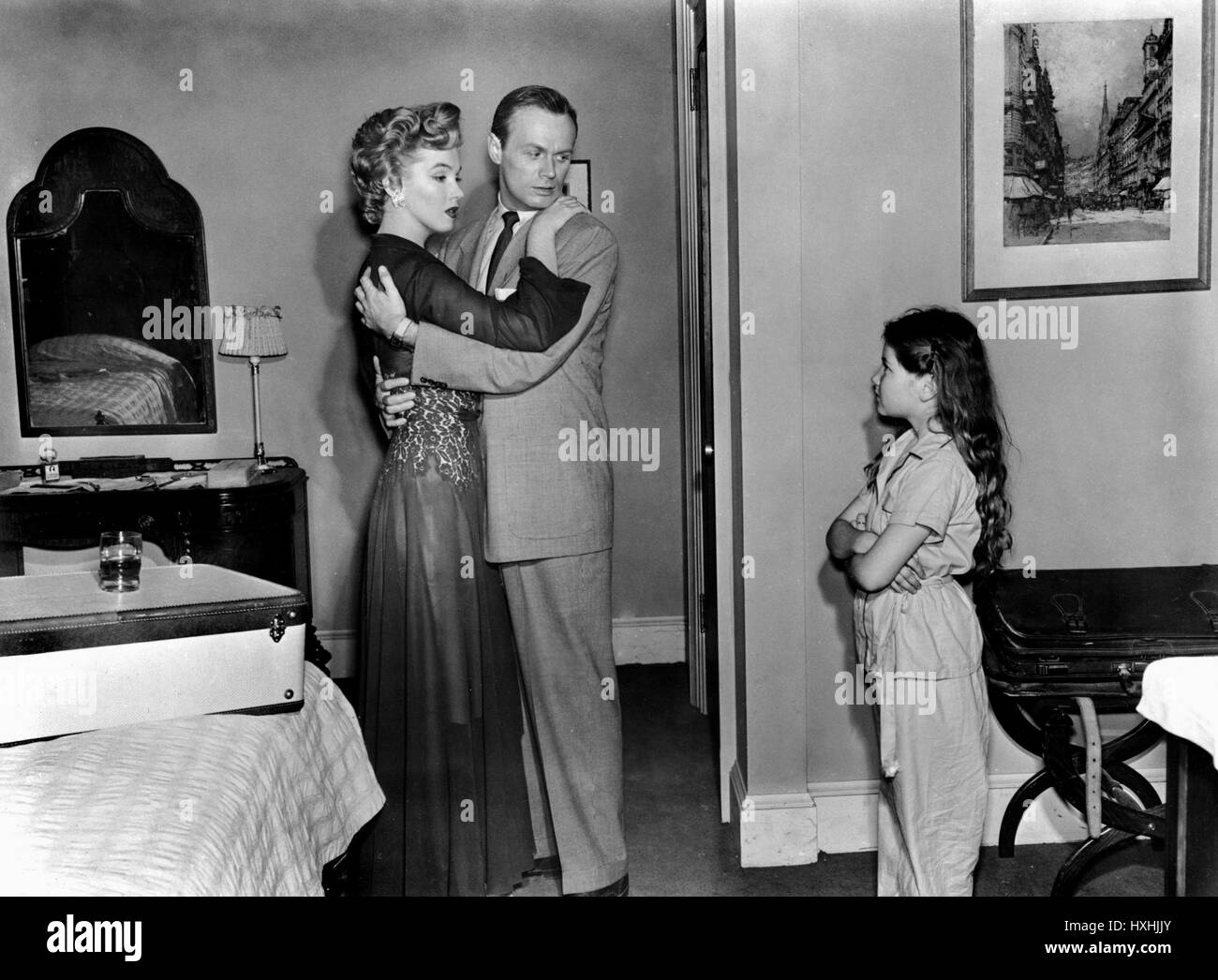MARILYN MONROE, RICHARD WIDMARK, NON PREOCCUPATEVI DI KNOCK, 1952 Foto Stock