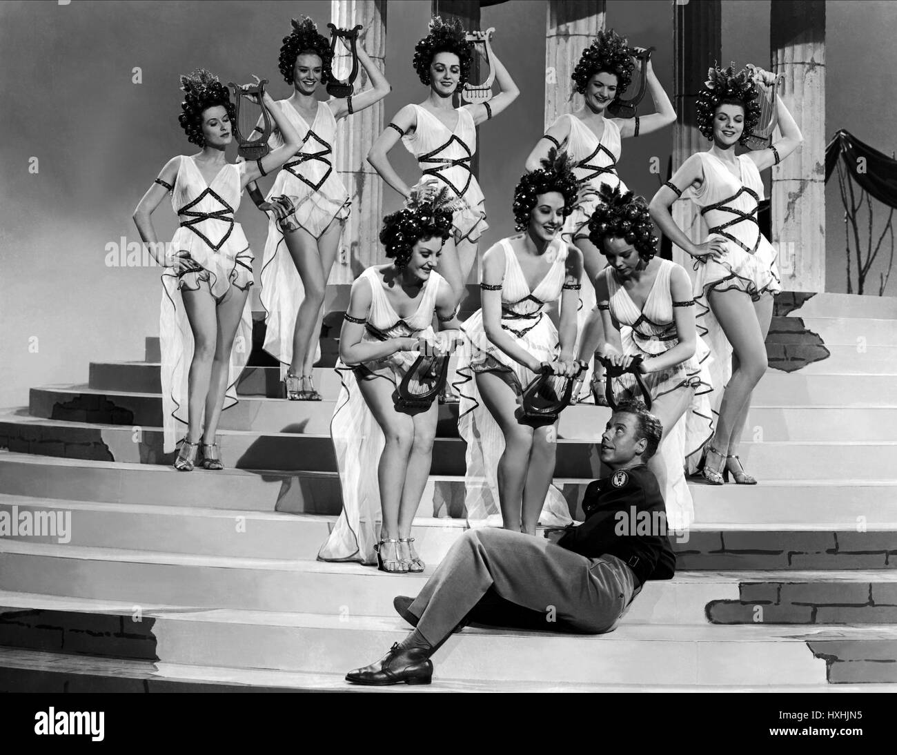 LARRY PARKS giù a terra (1947) Foto Stock