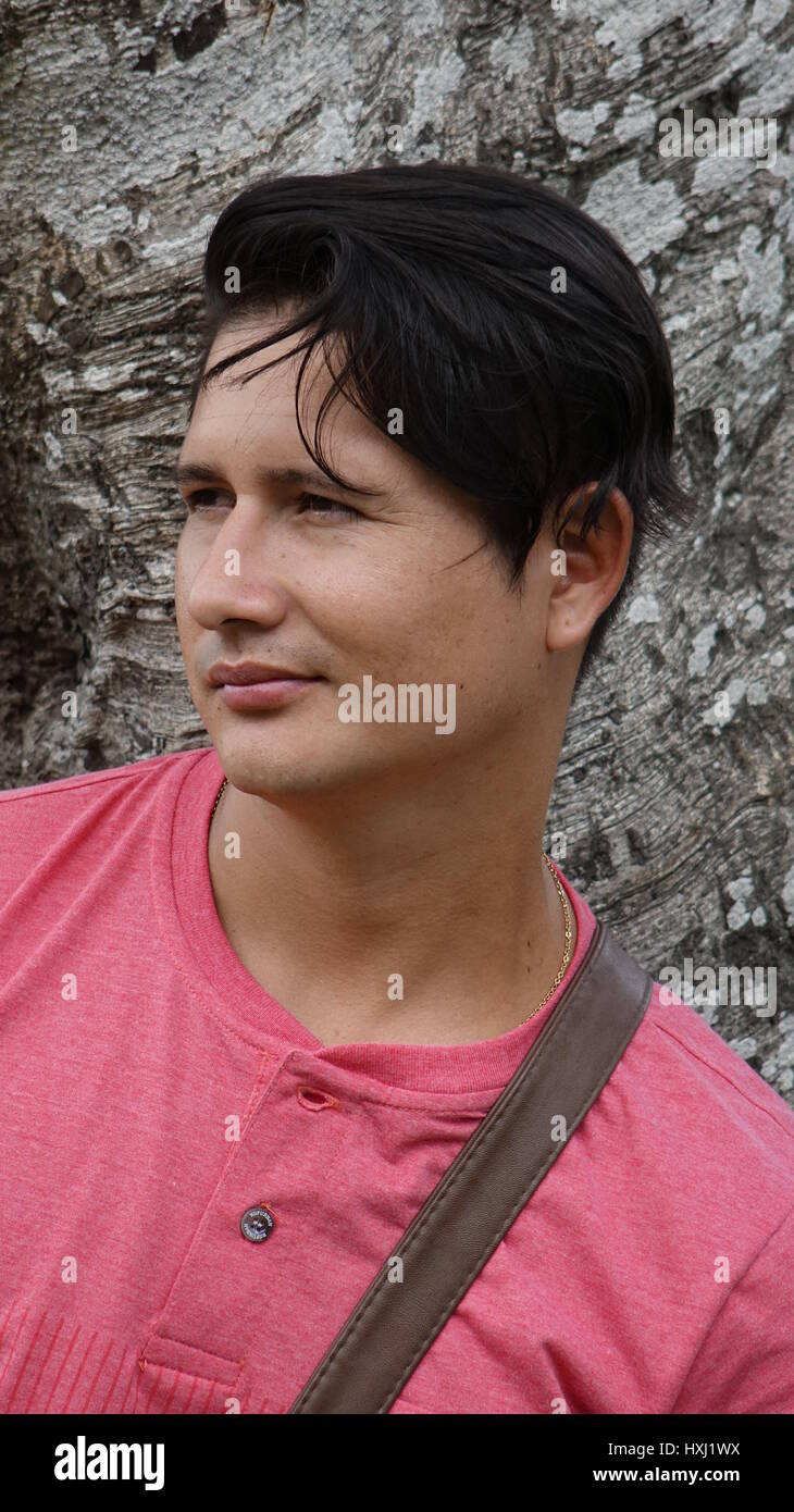 Uomo ispanico Foto Stock