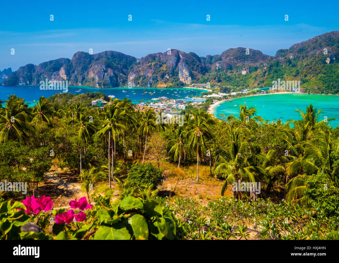 Ko Phi Phi Don, Thailandia Foto Stock
