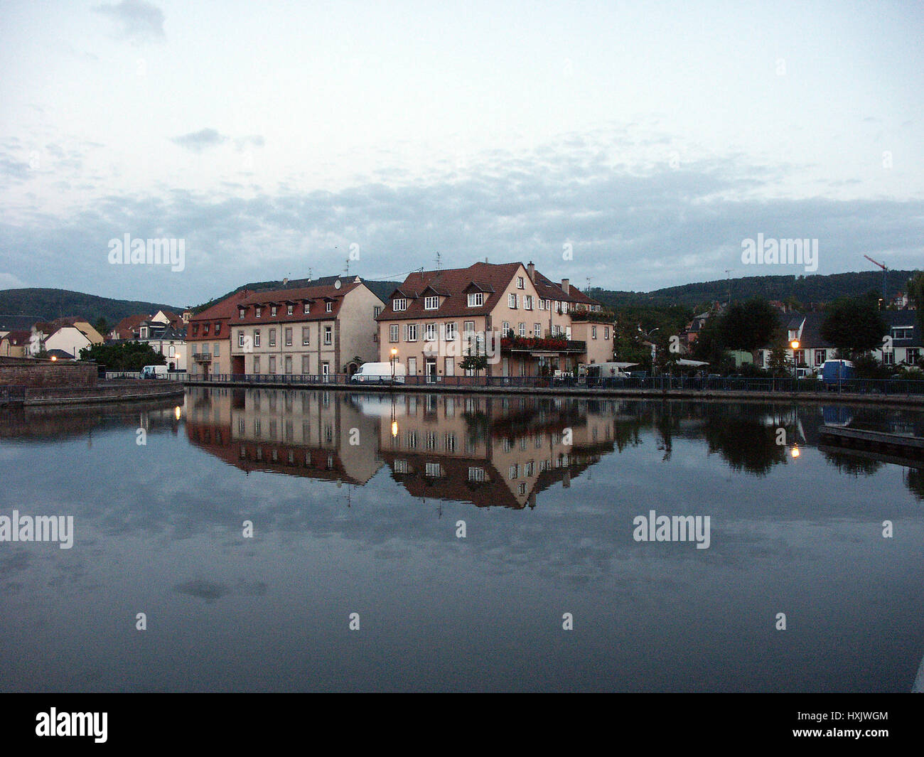 Centro di Saverne Foto Stock