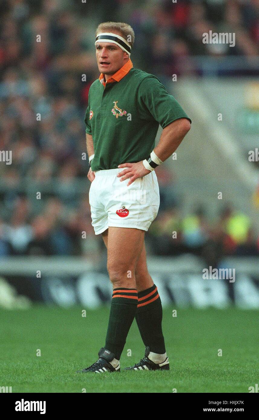 FRANCOIS PIENAAR SUDAFRICA RU 05 Dicembre 1995 Foto Stock