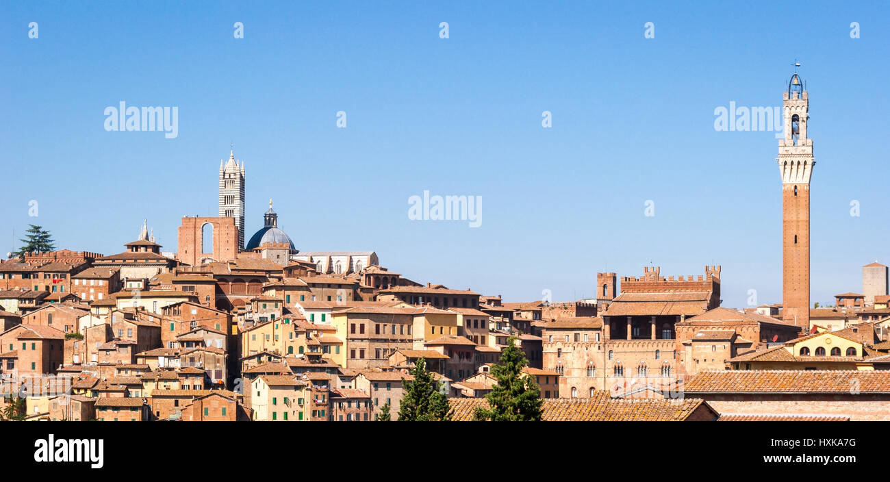 Siena, Italia Foto Stock