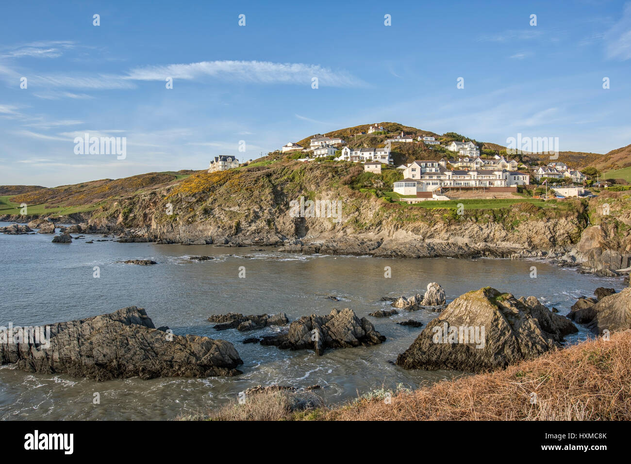 Morte Bay in North Devon in Inghilterra Foto Stock