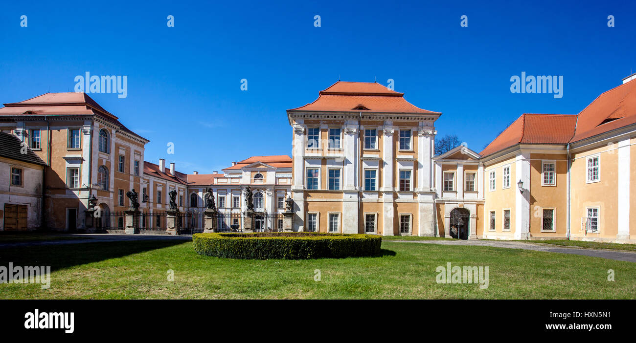 Castello di dux, Duchcov, Repubblica Ceca, Europa Foto Stock