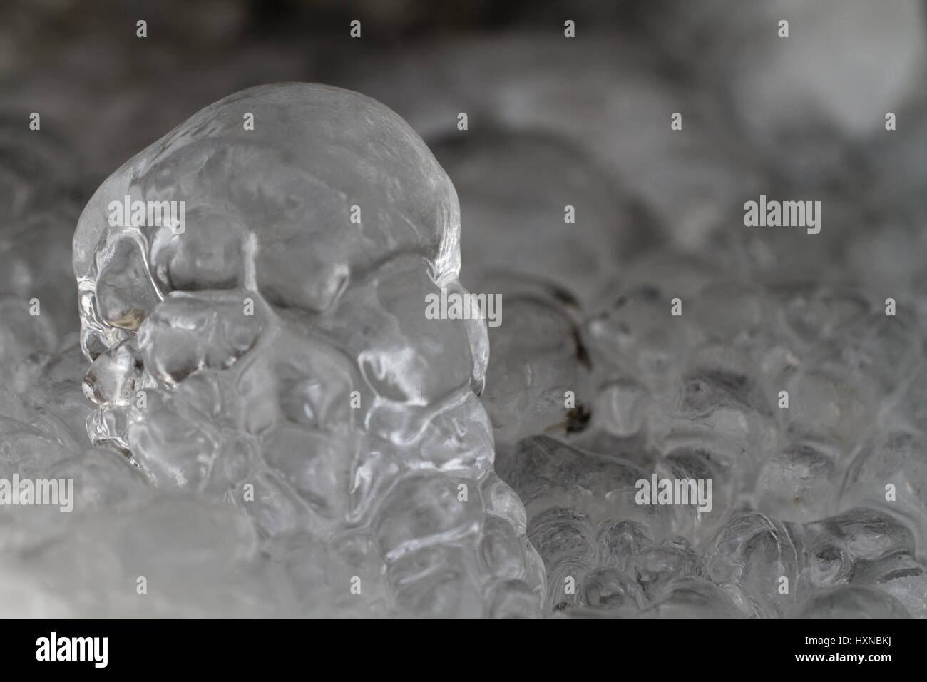 Massa di ghiaccio, da qualche parte circa Bodø, Norvegia Foto Stock