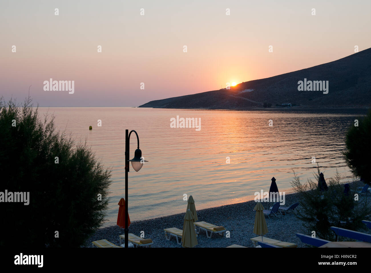 Tilos isola, Dodekanes, Griechenland Foto Stock