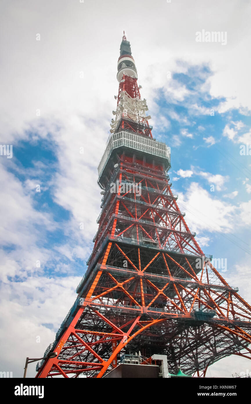 La Torre di Tokyo - Tokyo, Giappone Foto Stock