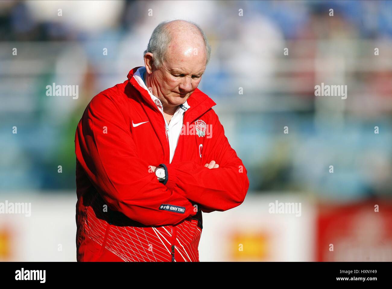 BRIAN ASHTON ITALIA V INGHILTERRA 6 NAZIONI STADIO FLAMINIO ROMA Italia 10 febbraio 2008 Foto Stock