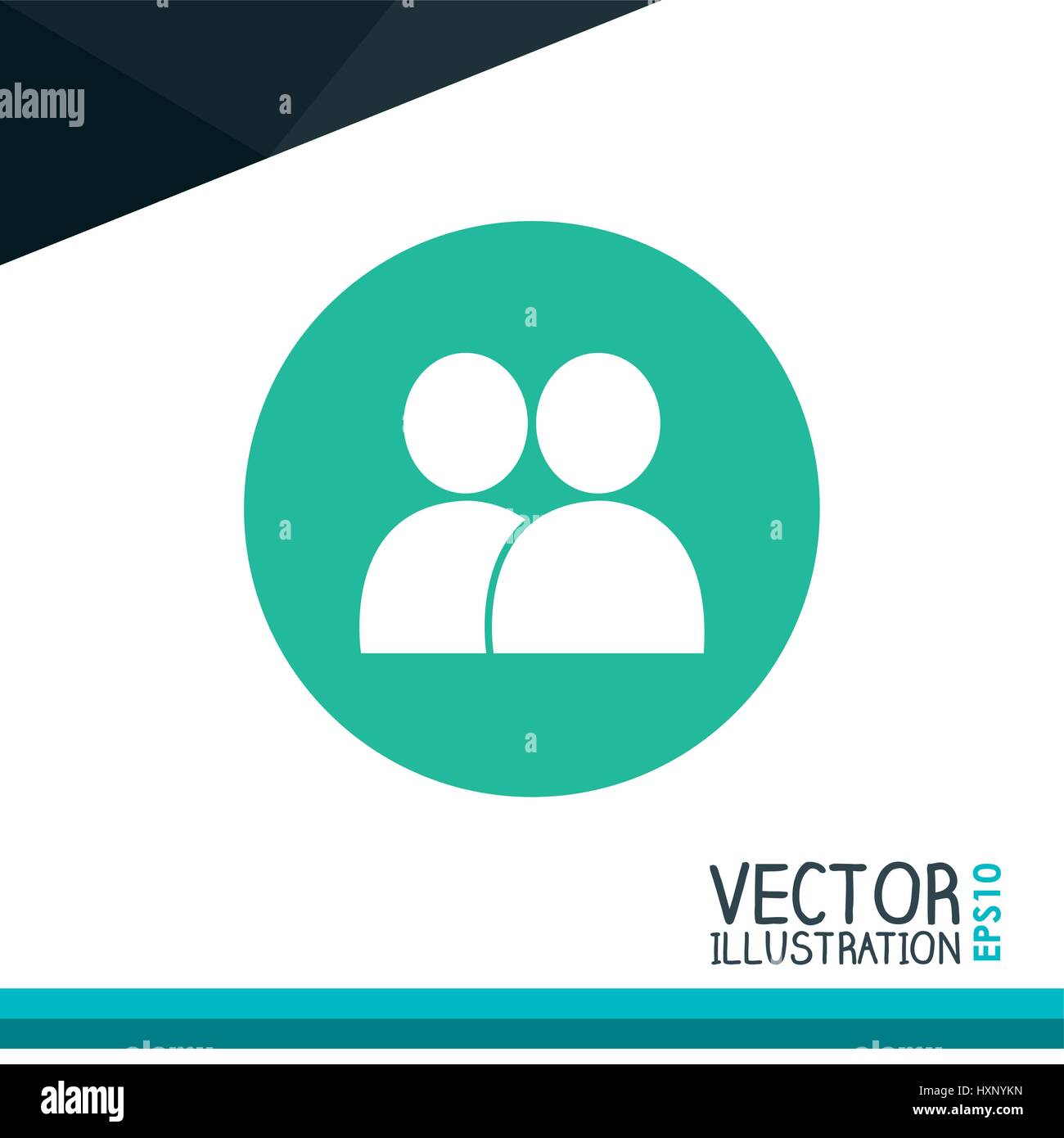 Persone design icona Illustrazione Vettoriale