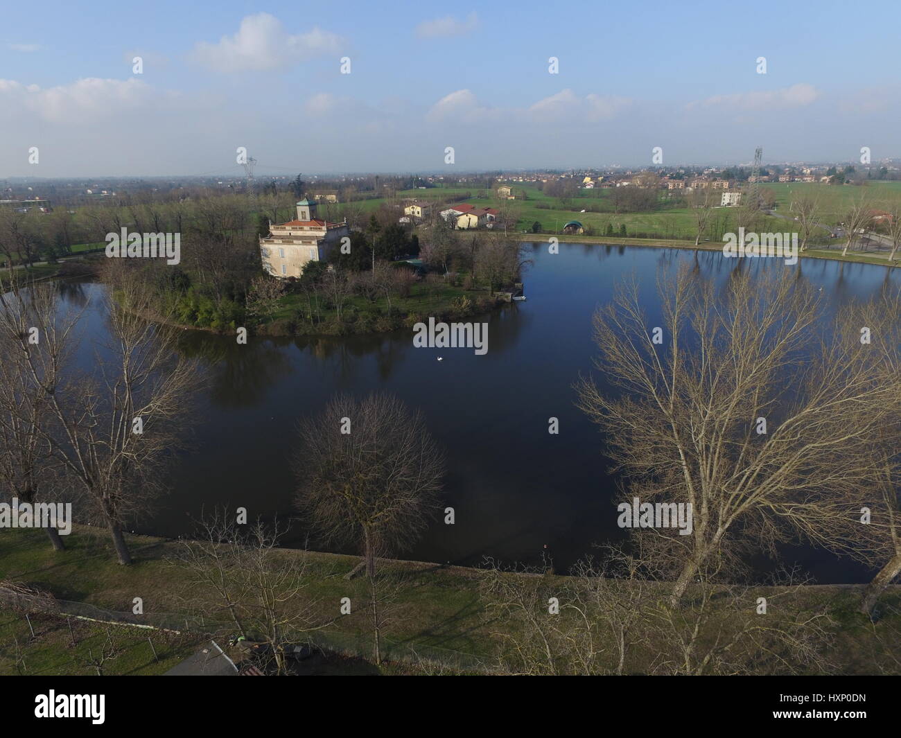 Vasca di Corbelli, Villa d'Este, Reggio Emilia, Guatteri Foundation Foto Stock