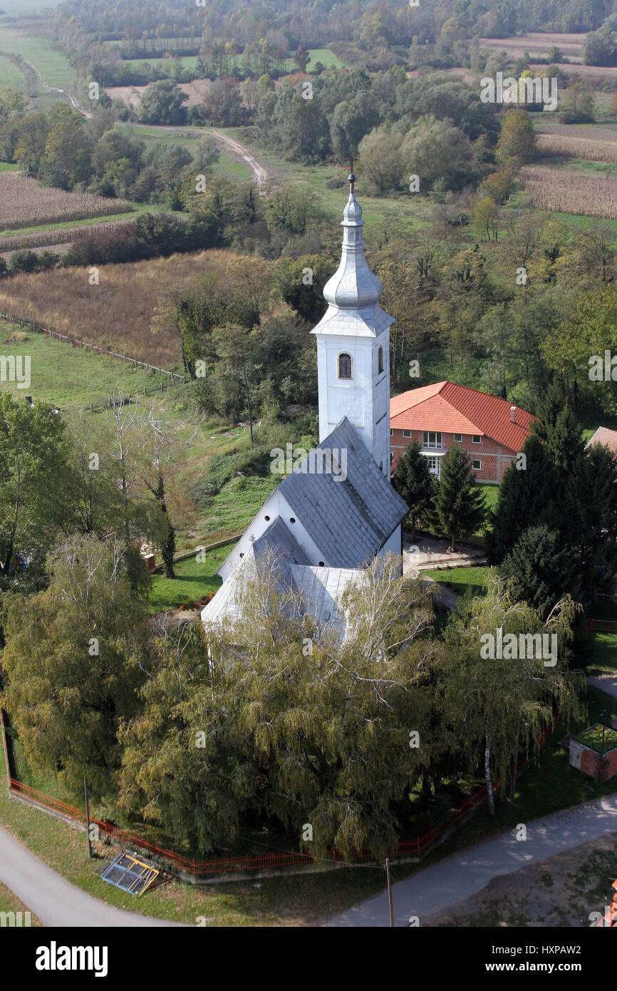 Chiesa Parrocchiale di San Martino in Martinska Ves, Croazia Foto Stock